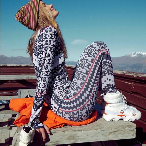 FP MOVEMENT Myoko Jacquard Leggings NWT - Picture 9 of 10